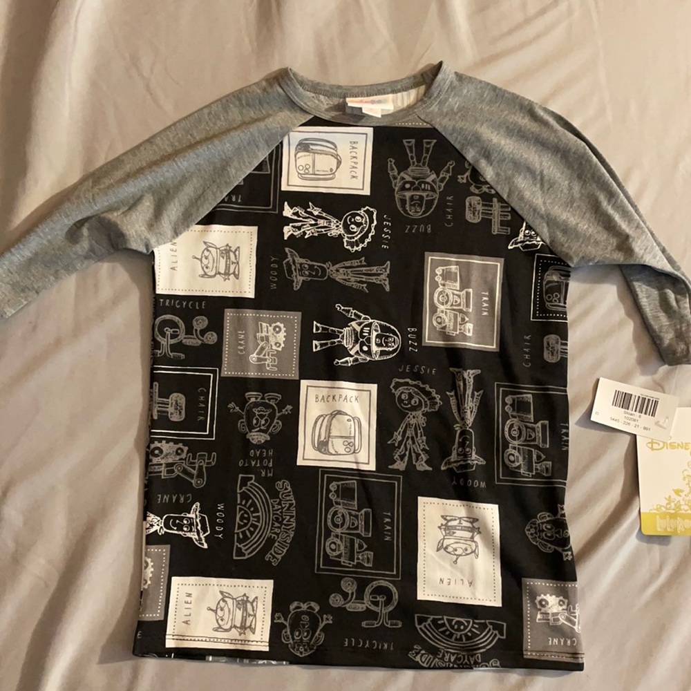 Lularoe Toy Story Sloan shirt